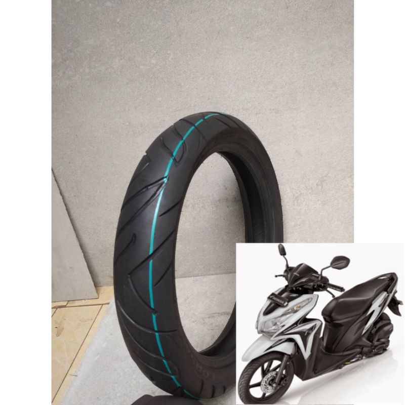 Ban Vario Techno 125 FI Depan UK90/80 Ring 14 Non Tubles