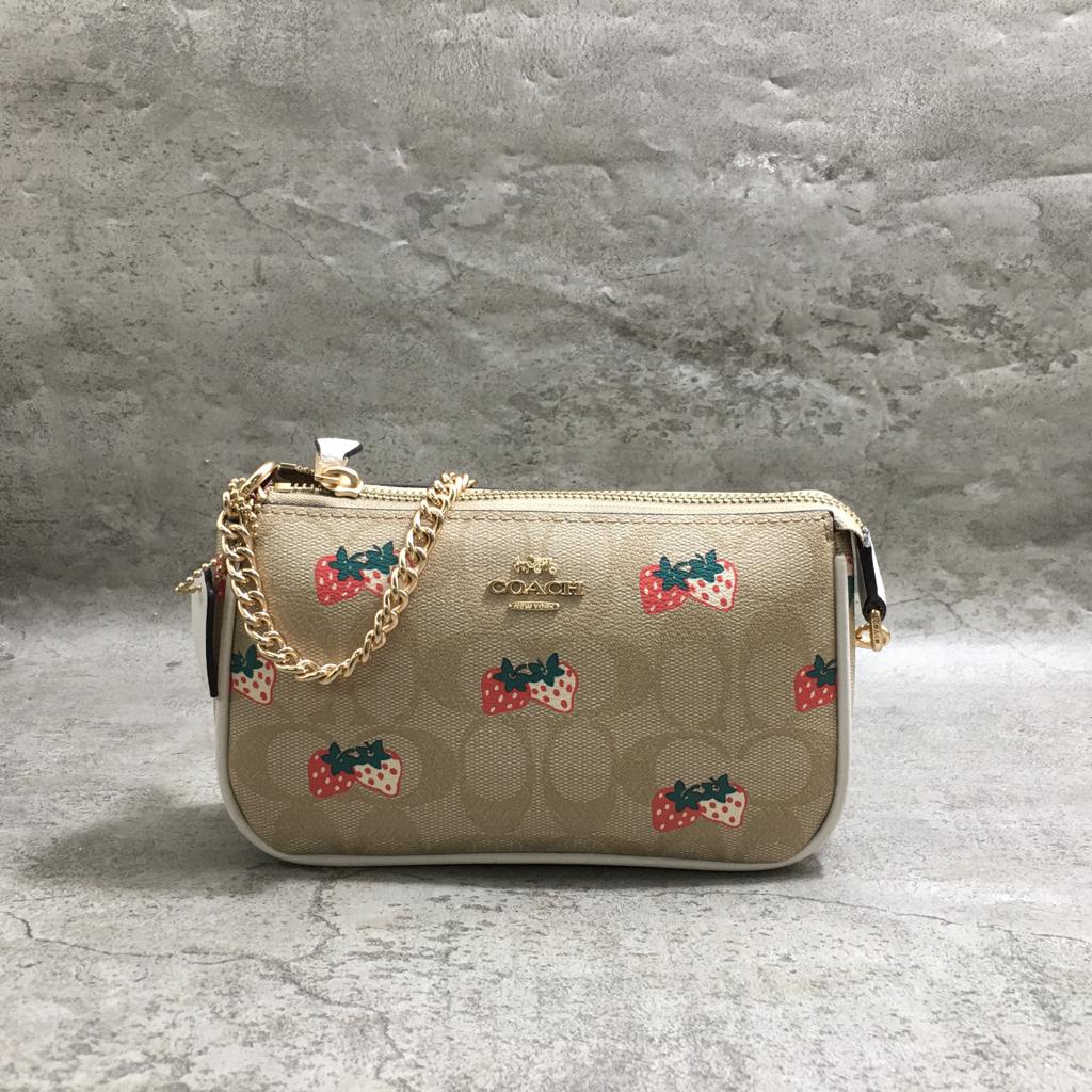 Ch Strawberry Watermelon Mahjong Chain Bag