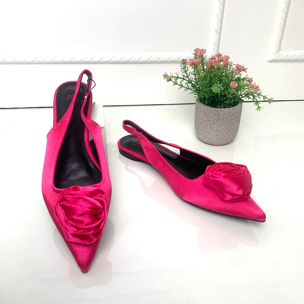 SEPATU WANITA FLATSHOES ZS500 SLING BACK PREMIUM IMPORT