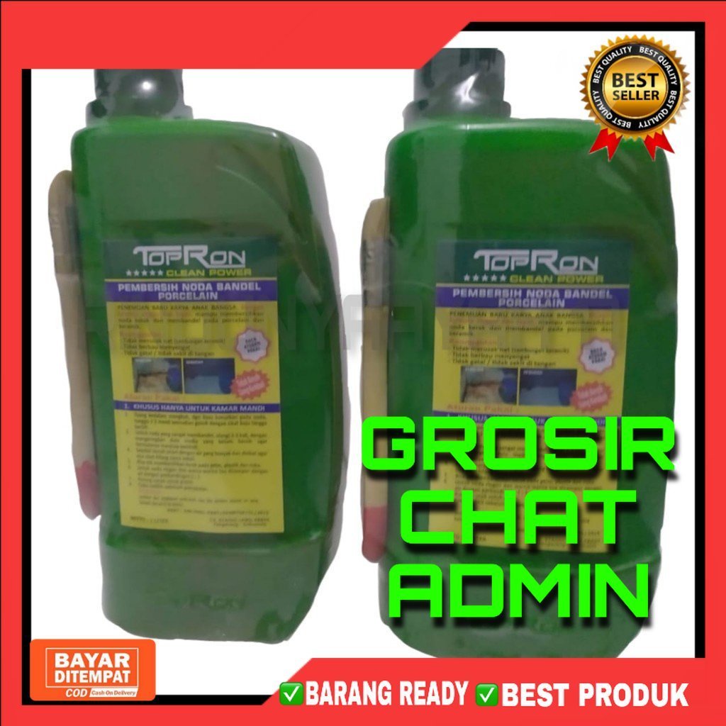 [RA] TOPRON PEMBERSIH KERAK KAMAR MANDI KERAMIK LANTAI MEMBANDEL