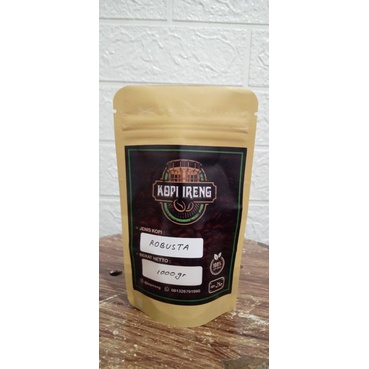 

KOPI IRENG MAGELANG ROBUSTA 1000gr