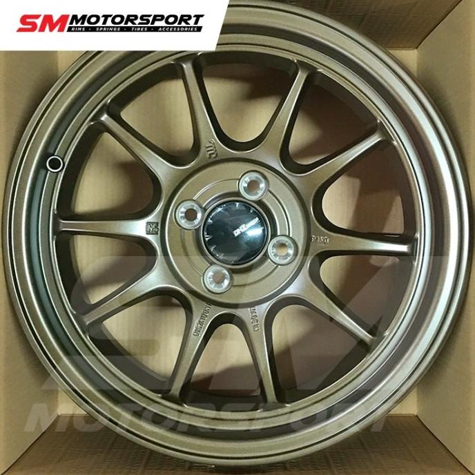 Velg Mobil DNZ Garasi Drift R16x7.0 Pcd 4x100 ET 38 Magnesium Gold