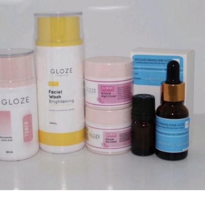 Termurah | HJ6 | GLOZE PAKET JERAWAT (FREE SERUM ACNE GLOWING)