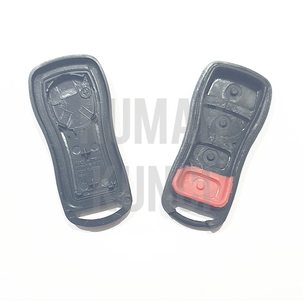 Casing Cover Kunci Remote Mobil Nissan 3 Tombol