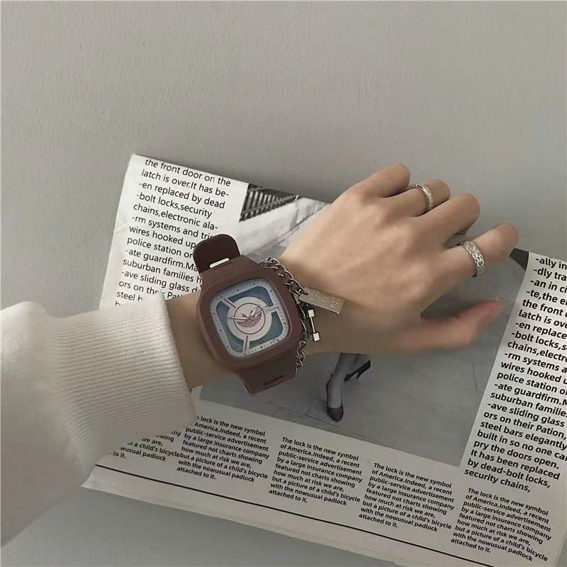 Terviraaaalllll Jam Tangan Analog Rubber Fashion Keren Terlaris Bisa COD