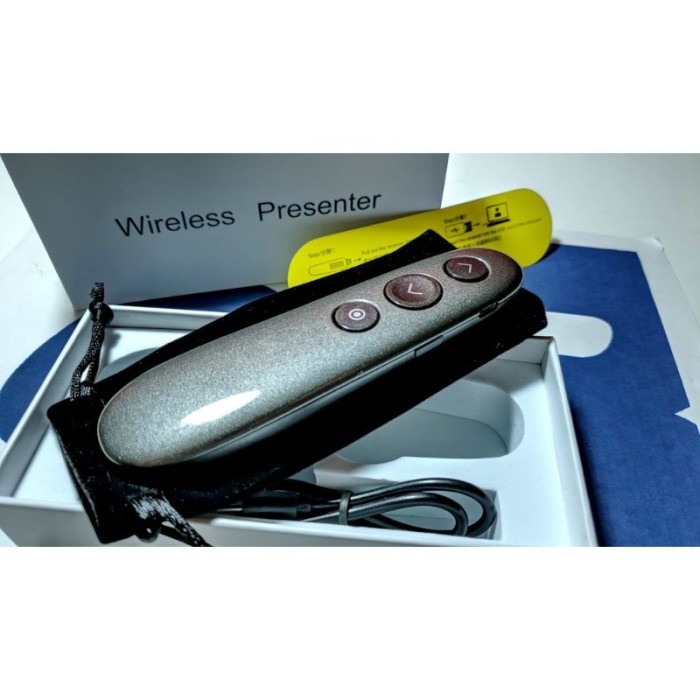 Pointer H100 Laser Wireless Presenter Pointer Spotlight With Air Mouse Remote