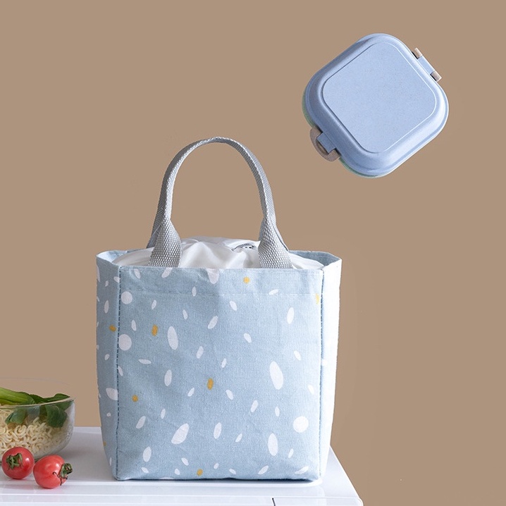 ⭐️𝐈𝐇𝐒 𝟕𝟓𝟏 𝐋𝐚𝐦𝐩𝐮𝐧𝐠⭐️Tas Bekal Lunch Cooler Bag Tas Bento Salur Makanan Aluminium Kotak Makan Ransel Import