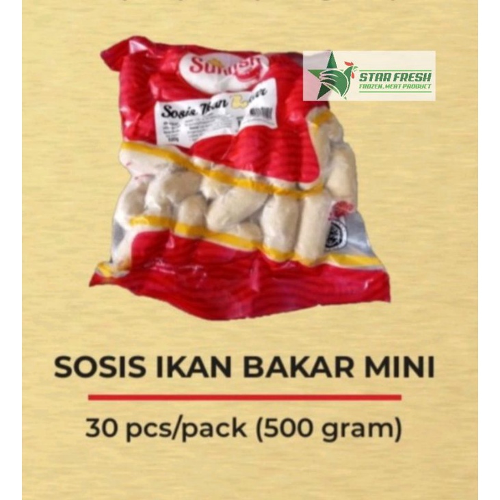 

SUNFISH SOSIS IKAN BAKAR 500GR