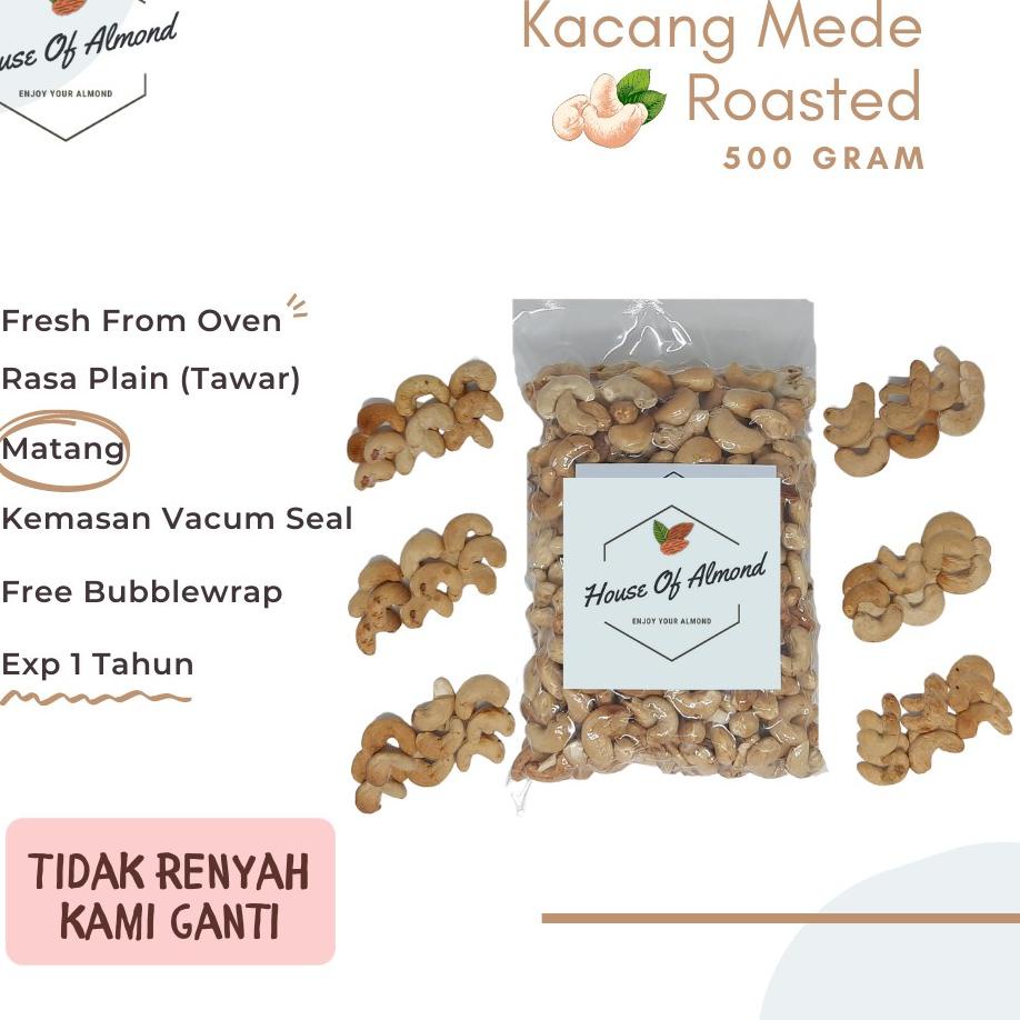 

➦ Kacang Mede Panggang/roasted 500gr ➣