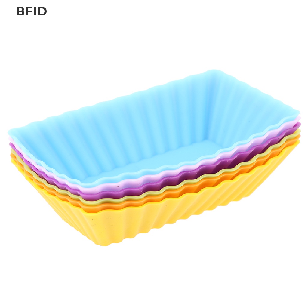 [BFID] Silicone Reusable Cake Mold Jelly Cetakan Kue Cupcake Maker Alat Pastry Dapur [ID]