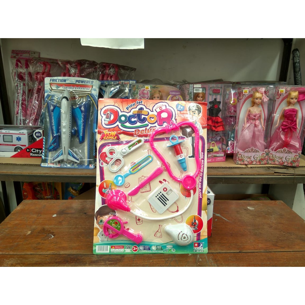 Mainan Anak Doctor Playset Deluxe Dokter