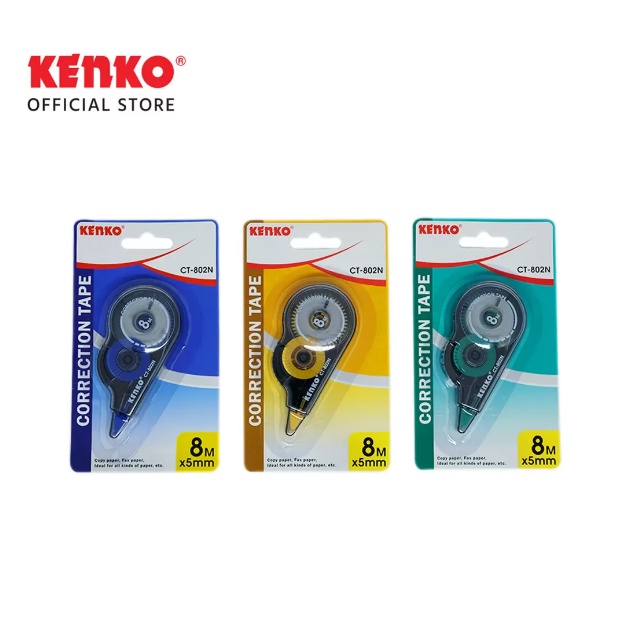 

Kenko Correction Tape CT-802N Tipex Kertas CT-802N