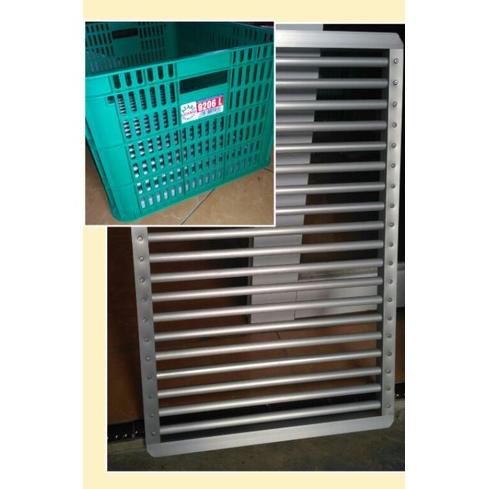 [COD] TD91 alat sortir lele alumunium pengganti ember sortir lele bak sortir ikan lele keranjang bes