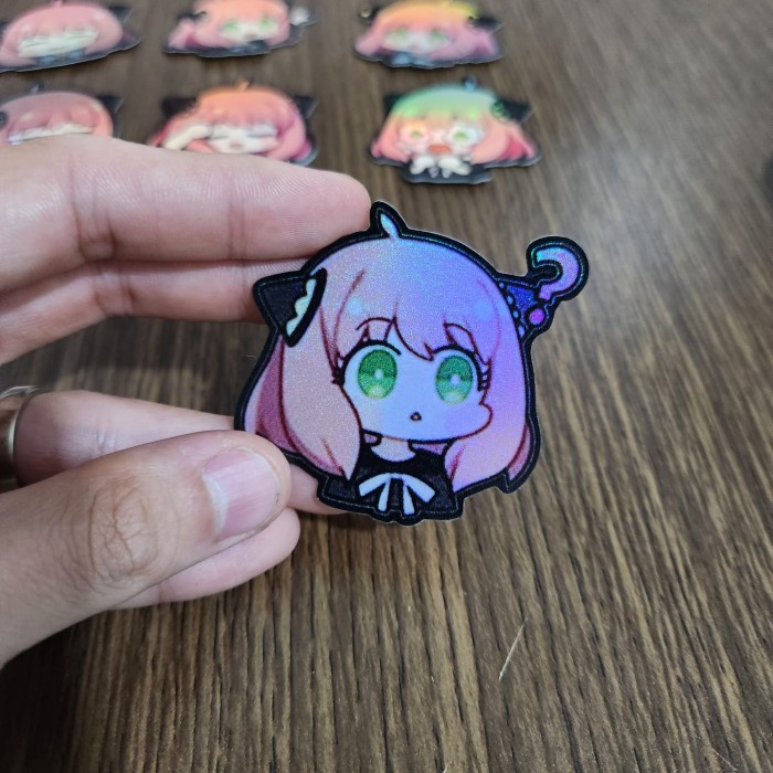 

Sticker Hologram Anime - PSH1356 - Spy x Family - Anya