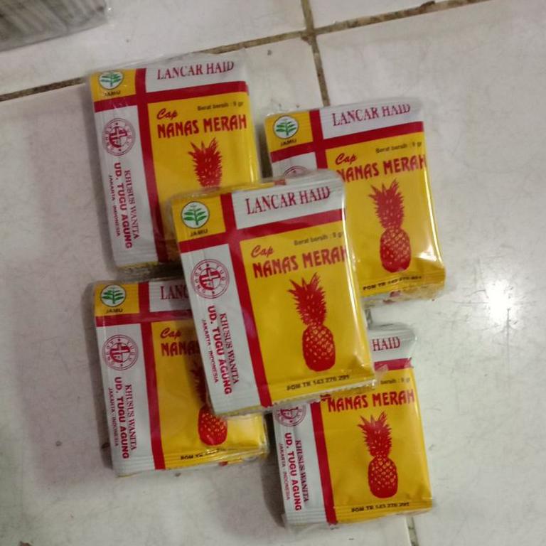 

TLGID Jamu Lancar Haid / Mens Cap Nanas 8158