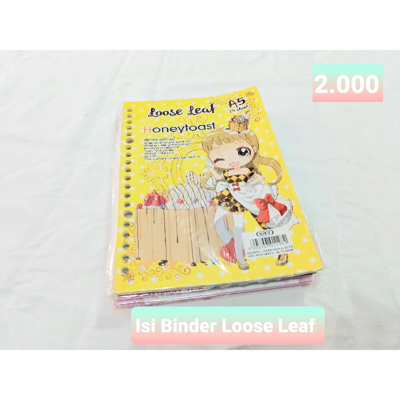 

Binder Kertas ukuran A5 Kiky