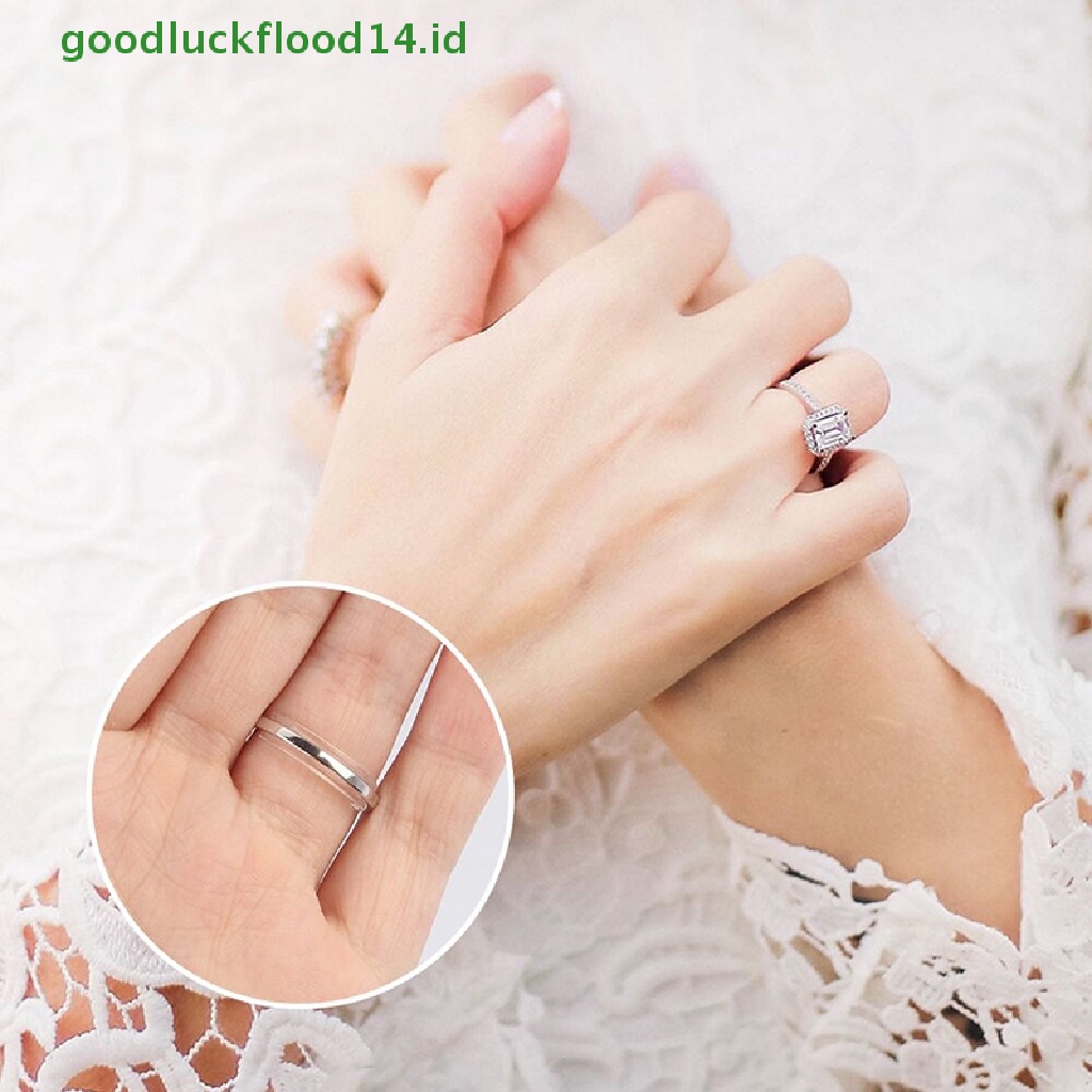 [GOOGFOUR] 8ukuran Silikon Invisible Clear Ring Size Adjuster Mengencangkan Pengecil Alat Perhiasan [TOP]