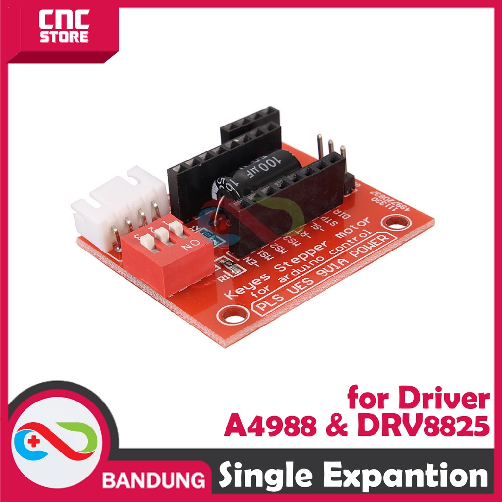 EXPANSION BOARD SINGLE 3D PRINTER A4988 DRV8825 STEPPER MOTOR