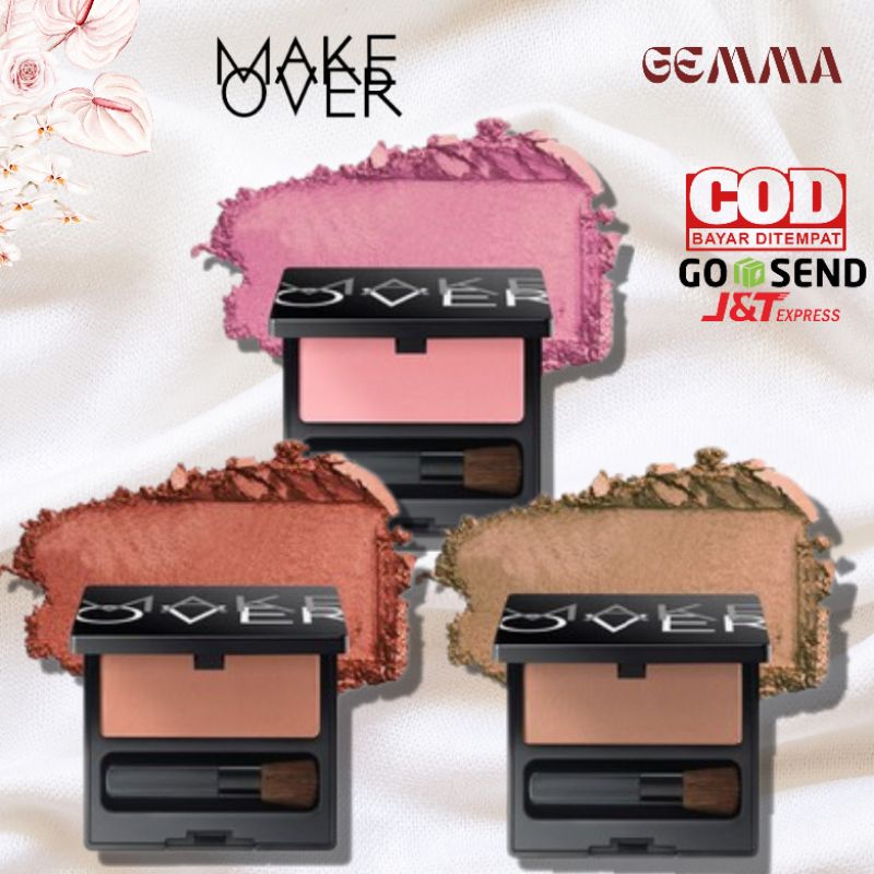 (GOSEND/COD) MAKE OVER BLUSH ON SINGLE 6GR - BLUSH ON MAKEOVER DENGAN 10 SHADES