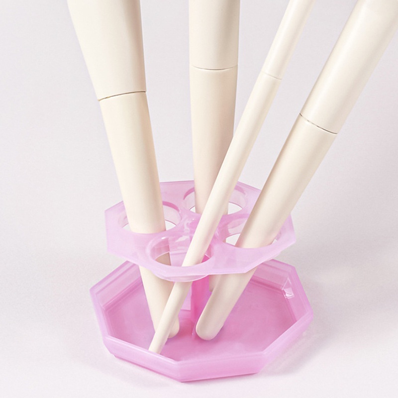 Ember Pembersih Kuas Makeup/Sabuk Pelindung Silikon Alat Pembersih Cuci Kering