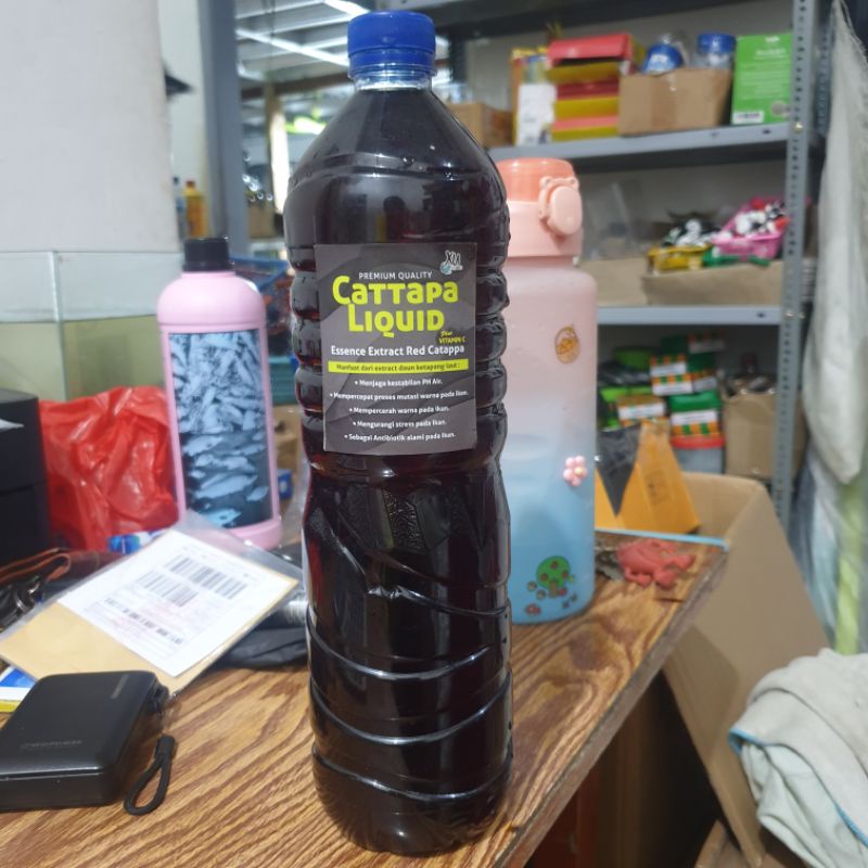 EKSTRAK DAUN KETAPANG PREMIUM + VITAMIN C 1.5 LITER SUPER PEKAT