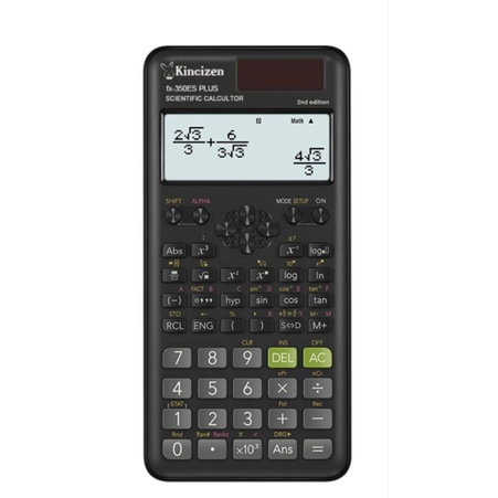 

Scientific Kalkulator KINCIZEN FX-350ES PLUS - Calculator Ilmiah Fungsi sama seperti CASIO FX-350ES PLUS