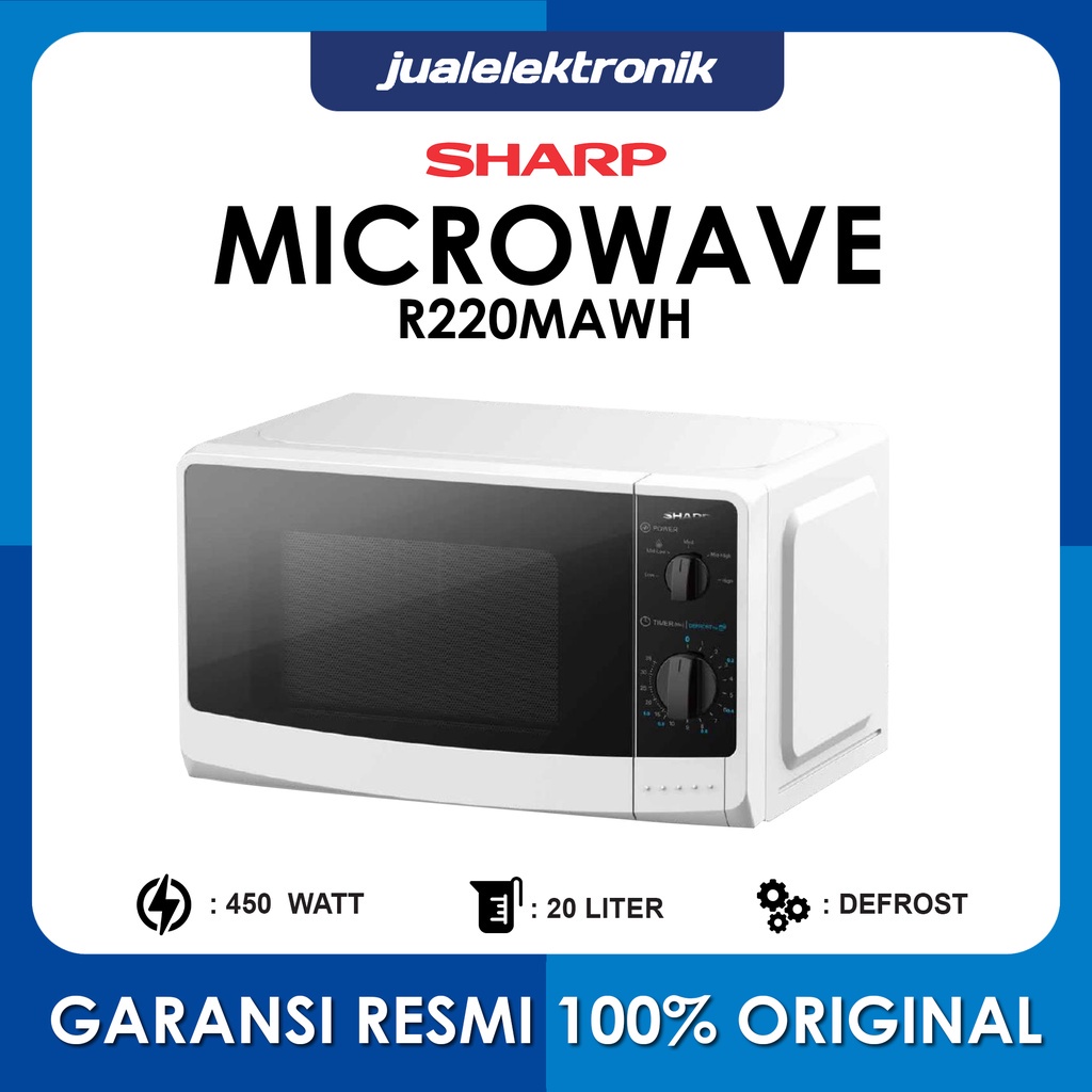 OVEN  MICROWAVE SHARP R 220 MAWH