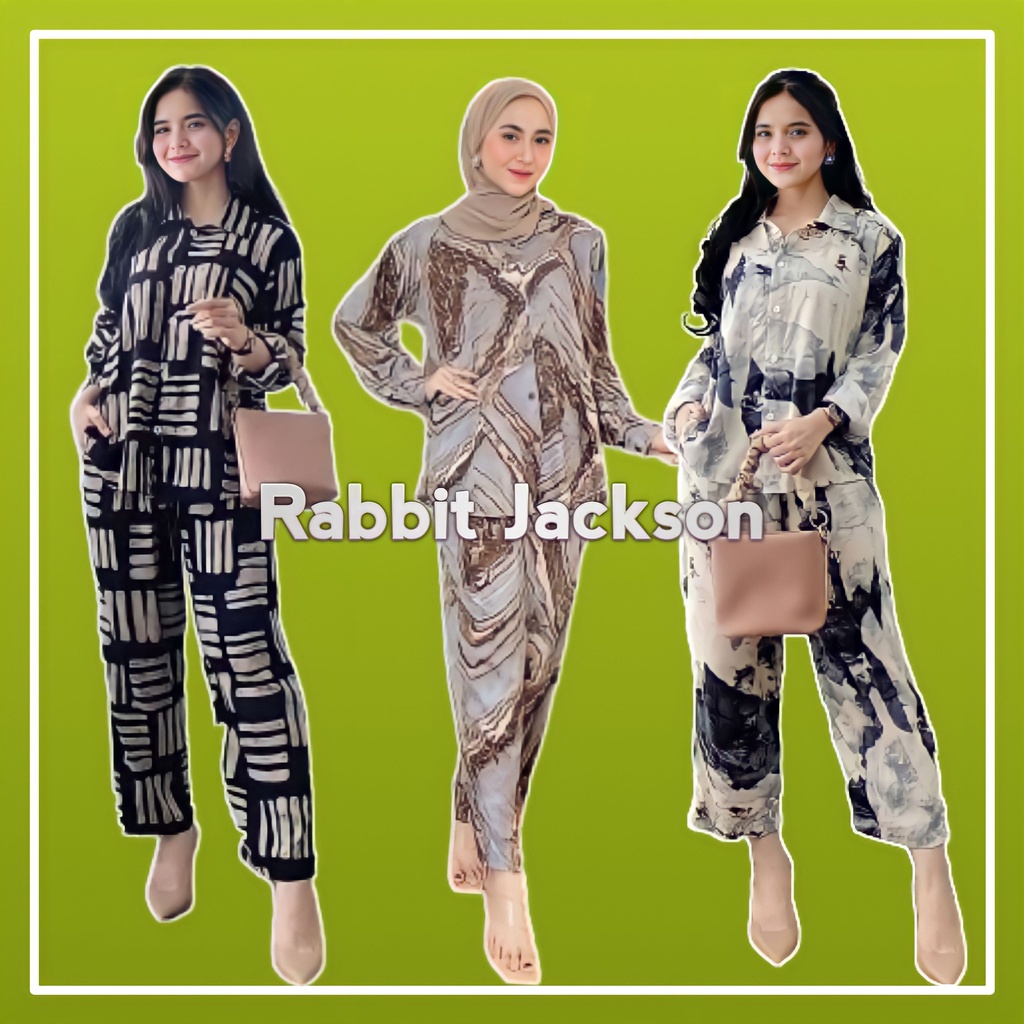 BAJU ONE WAN ON SET DAILY OOTD PAJAMAS PIYAMA PAKAIAN TIDUR CELANA SETELAN SETCEL TIE DYE 1 SATU KEMEJA BAHAN KATUN RAYON TWILL VISCOSE MODEL MOTIF TERBARU PREMIUM WANITA DEWASA TANGAN LENGAN PANJANG KEKINIAN JUMBO MURAH 2022 FASHION KOREAN STYLE LD 120