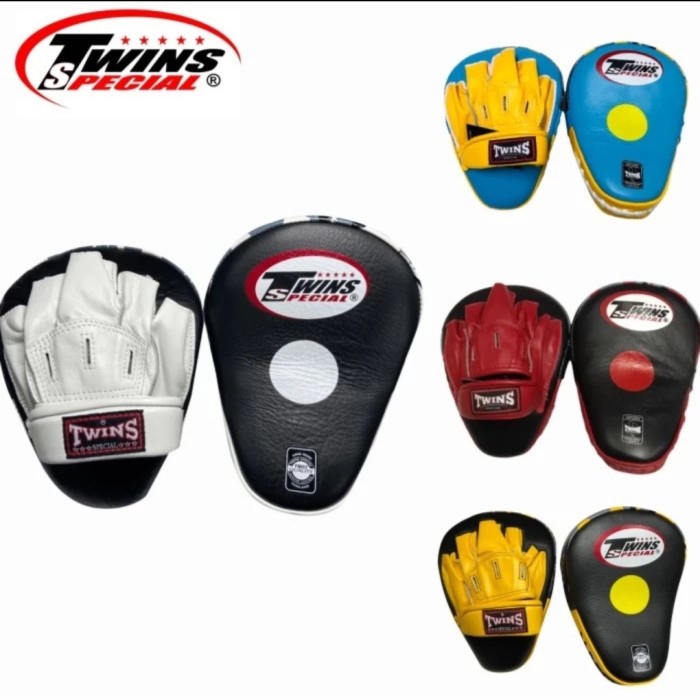 Target Pad Tinju Focus Mitts Boxing Pad Twins Special Asli Buatan Thailand