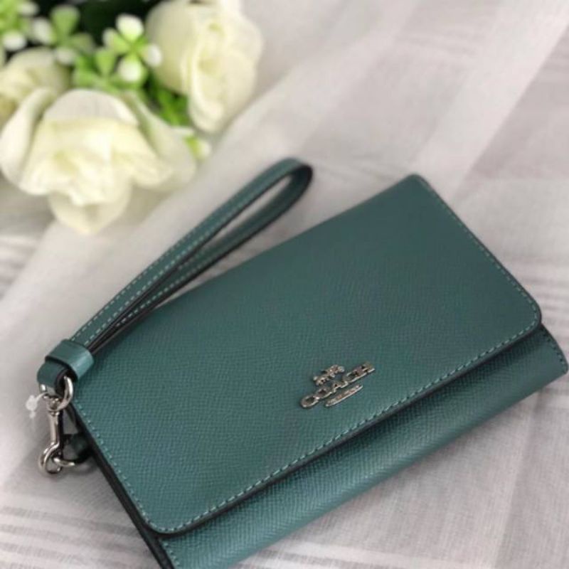 dompet lipat merek coach original counter resmi