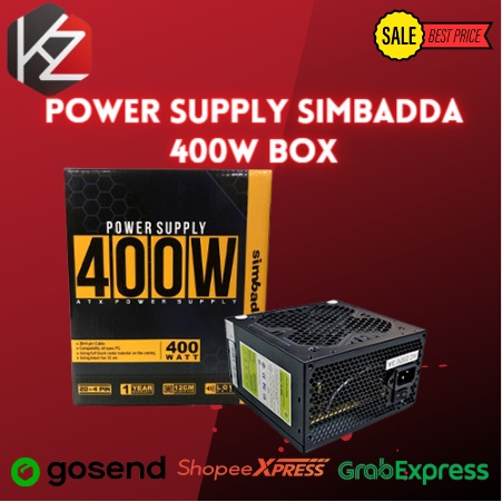 Power Supply Simbadda 400W BOX