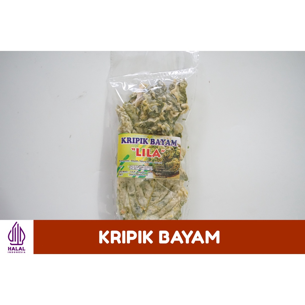 

Jajanan Kripik Bayam (gurih, renyah, enak)