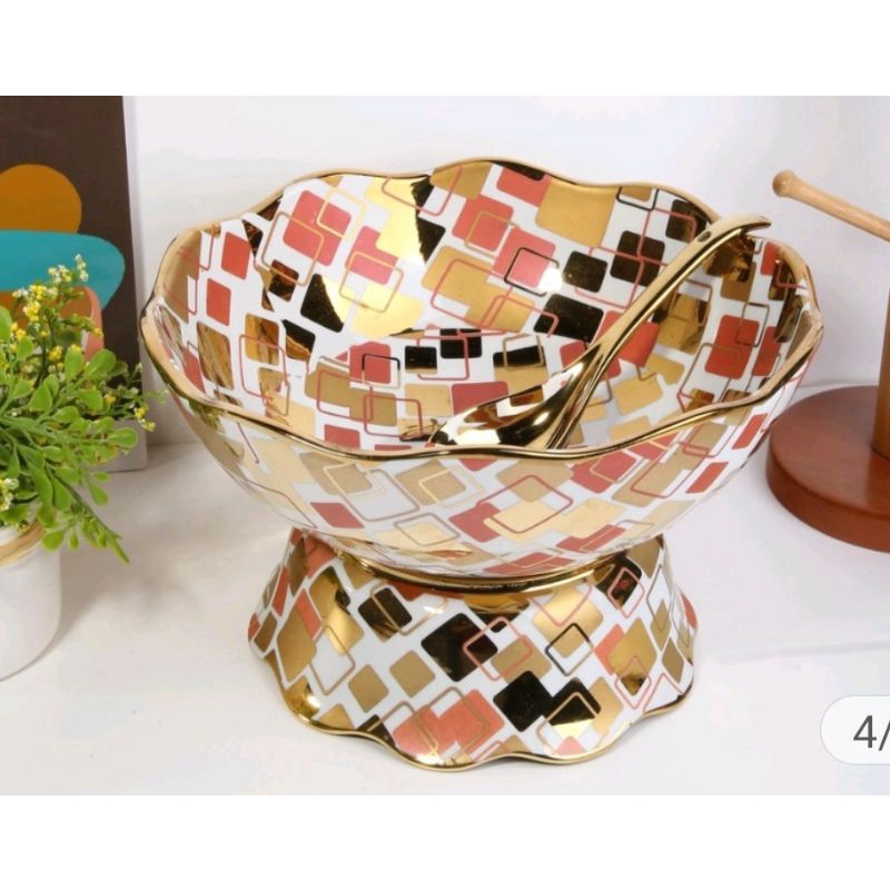 Mangkok es buah Set keramik Capodimonte