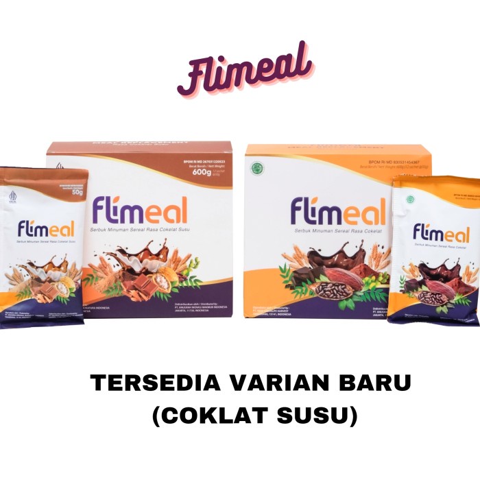 

FLIMEAL Serbuk Minuman Sereal Rasa Coklat