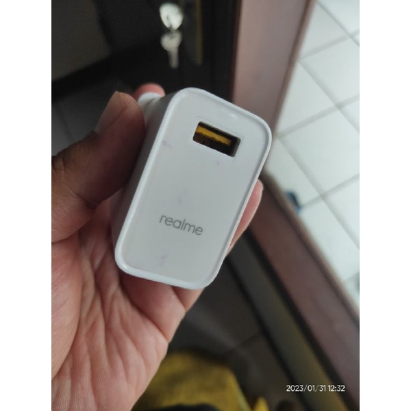 charger ori copotan realme 7