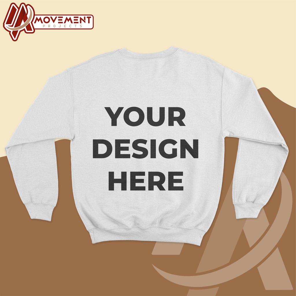 SABLON CREWNECK -  CUSTOM SATUAN FULL COLOR BY MOVEMENT PROJECTS