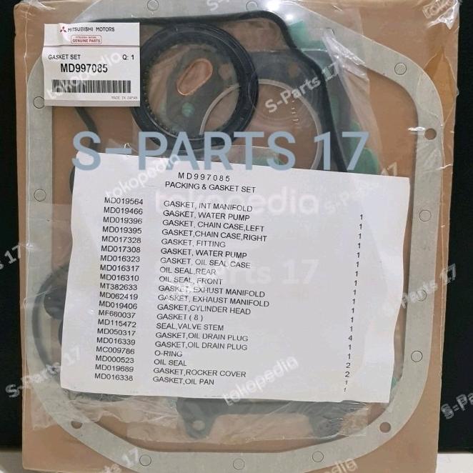 Gasket Paking Set Packing Full Set Fullset L100 Minicab L 100 Minicab