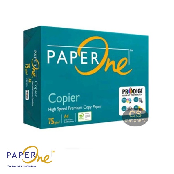 

Kertas HVS A4 75gr Paperone / Paper One (1Rim)