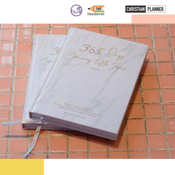 

Jurnal 365 Days With Jesus / Bible Planner / Sermon Planner / Agenda