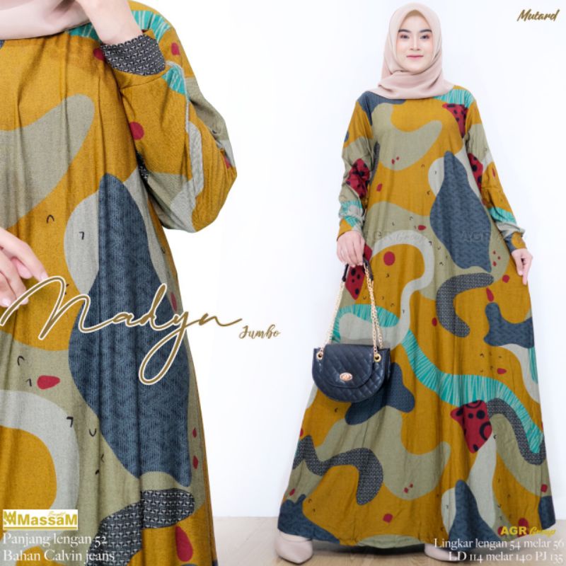 gamis calvin jeans NADYA MAXY JUMBO