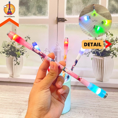 

Pulpen Gel Pen Magnet Putar LED Lampu Demon Slayer Spinning LED Pen Gel Import Funny Fancy Stuff Best Gift Stationery For School Alat Tulis Kantor Sekolah Ready Grosir Kado Ulang Tahun READY COD
