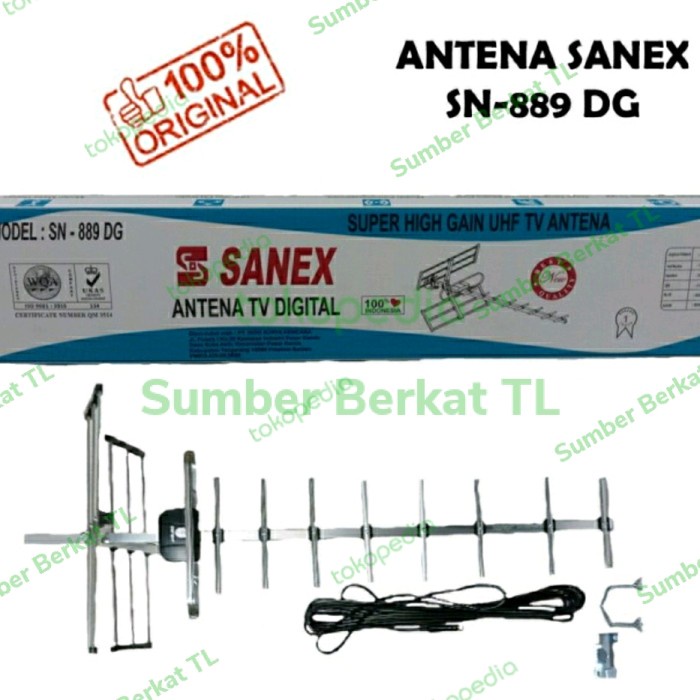 Tv Antena Tv Digital Outdoor Sanex 889 Dg / Antena Luar Sanex