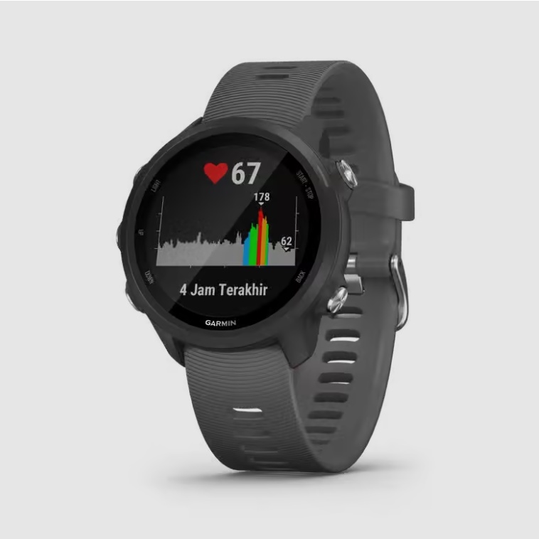 GARMIN Forerunner 245 Jam Tangan Olahraga Lari Smartwatch GPS Connect - Garansi Resmi