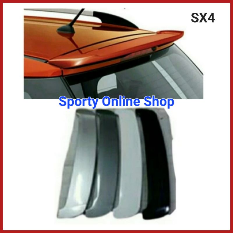 Spoiler Sayap Mobil SX4 Tanpa Lampu