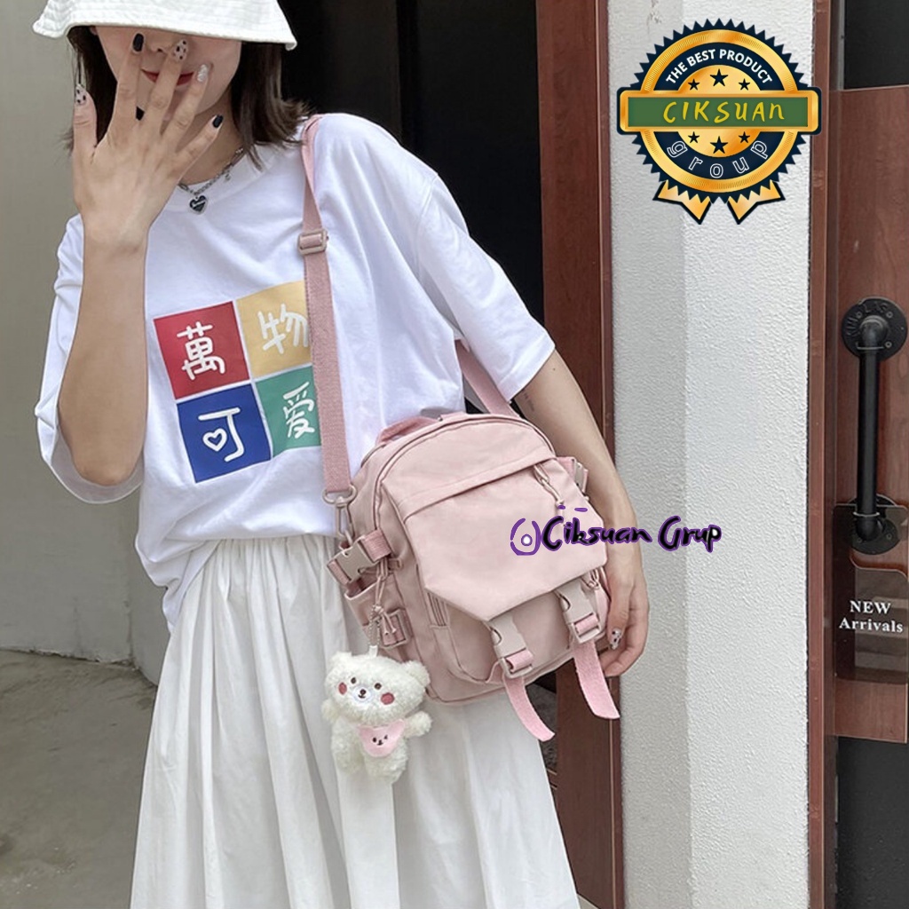 Tas ransel wanita tas kecil punggung casual / Tas Gendong Wanita Terbaru / Tas mini masa kini trend