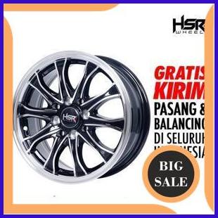 perkakas Velg Mobil SERIRIT 11693 HSR R14X6 H8X100-114,3 ET40 BMF 2ZJN23