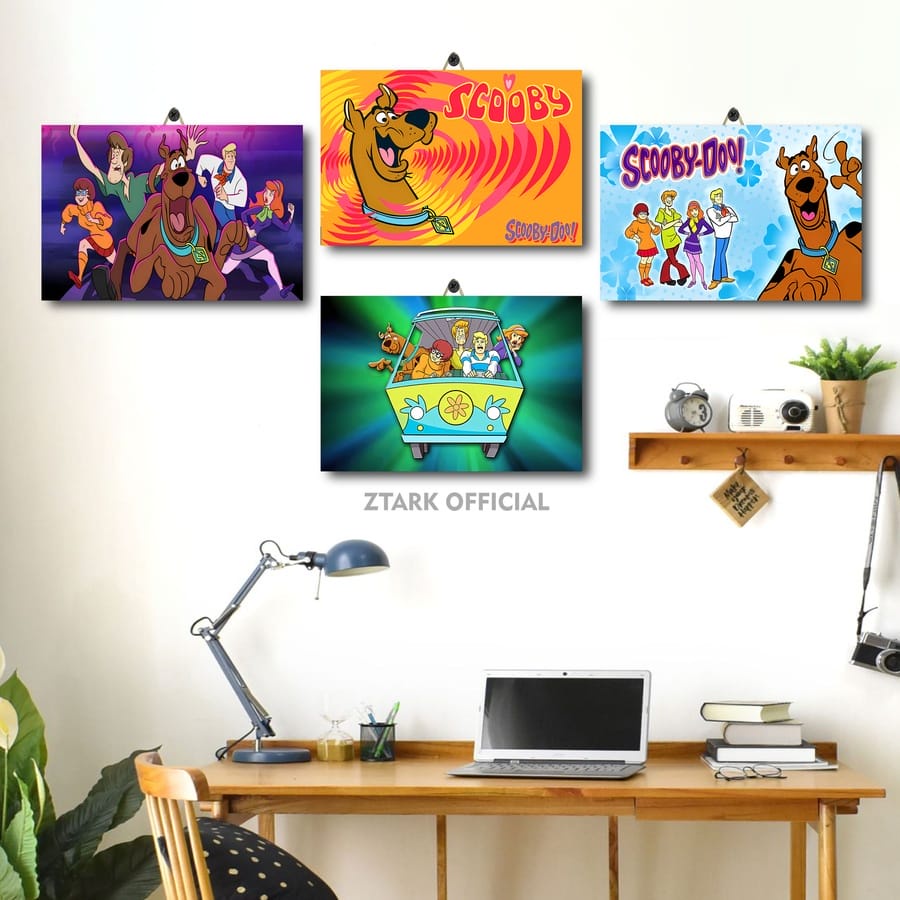 Jual HIASAN DINDING ANIMASI KARAKTER SCOOBY DOO 20X30 PRTSL/FGHJS/ POSTER KAMAR SCOOBY DOO ...