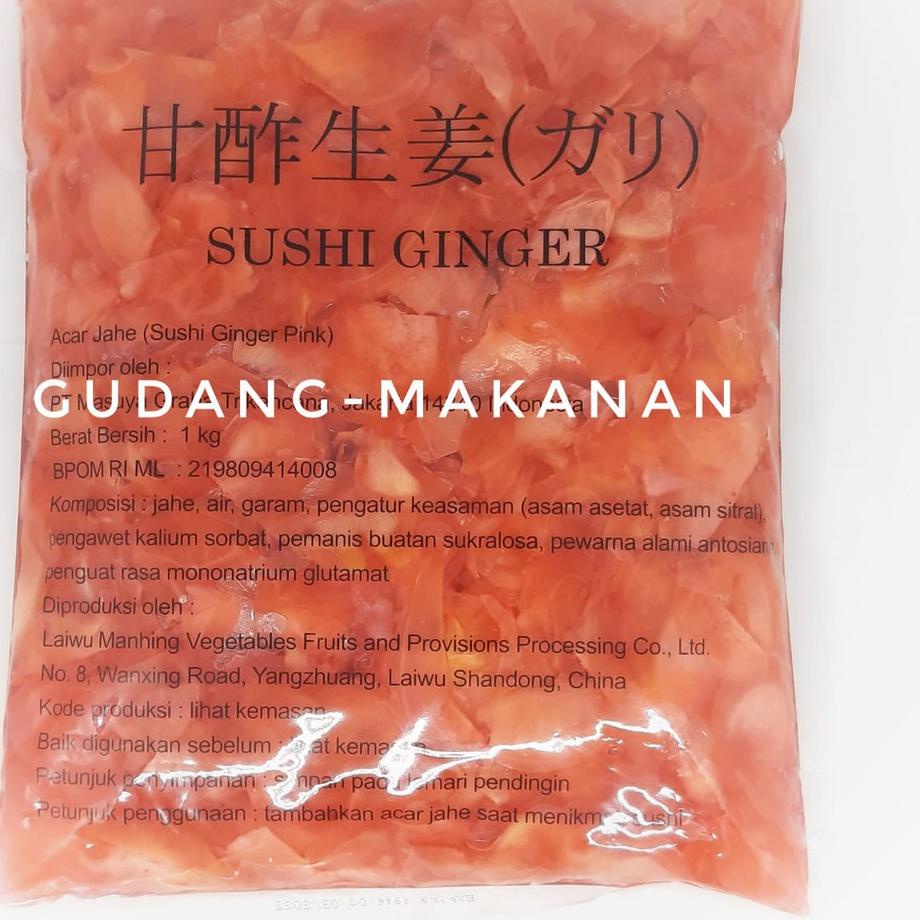 

Idf4F9r Sushi Ginger Pink / Sushi Gary / Acar Jahe 1 Kg