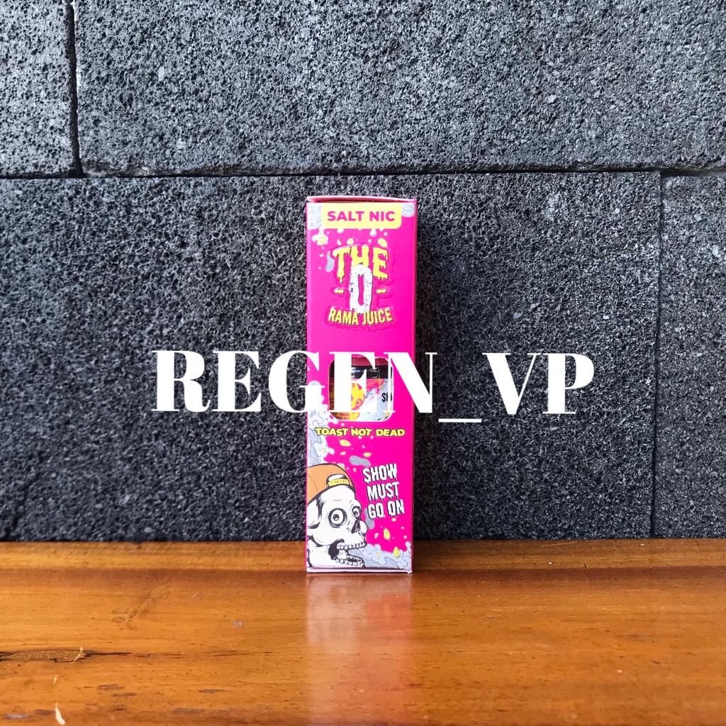 Jual LIQUID SALTNIC THE O RAMA JUICE TOAST NOT DEAD PEANUT BUTTER JELLY