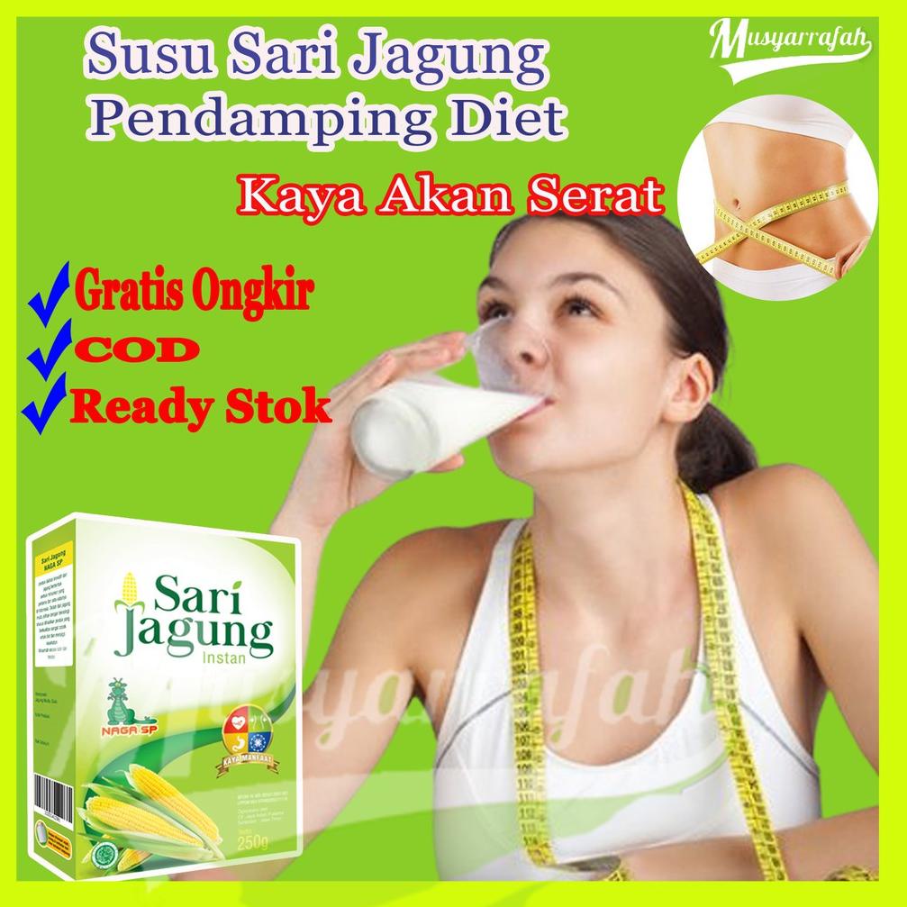 

[RBK] Susu Makanan Diet Bubuk Sari Jagung Pelangsing Slim Asli Murni Ampuh Wanita Aman Herbal Bpom COD ar4 Murah Banget